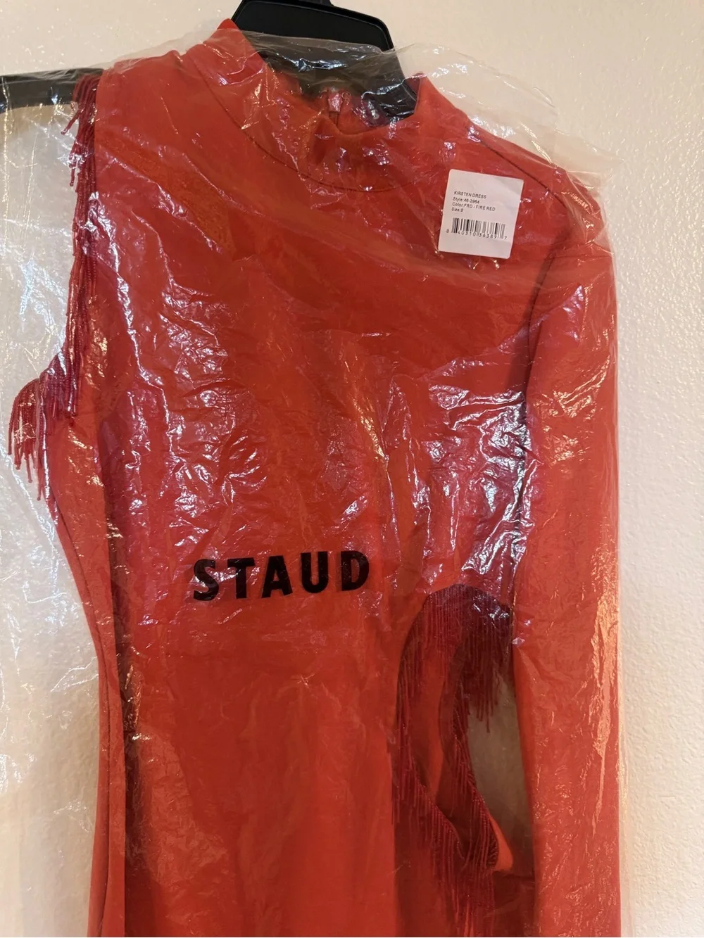 STAUD Formal Cut-Out Red Gown - Picture 11 of 16